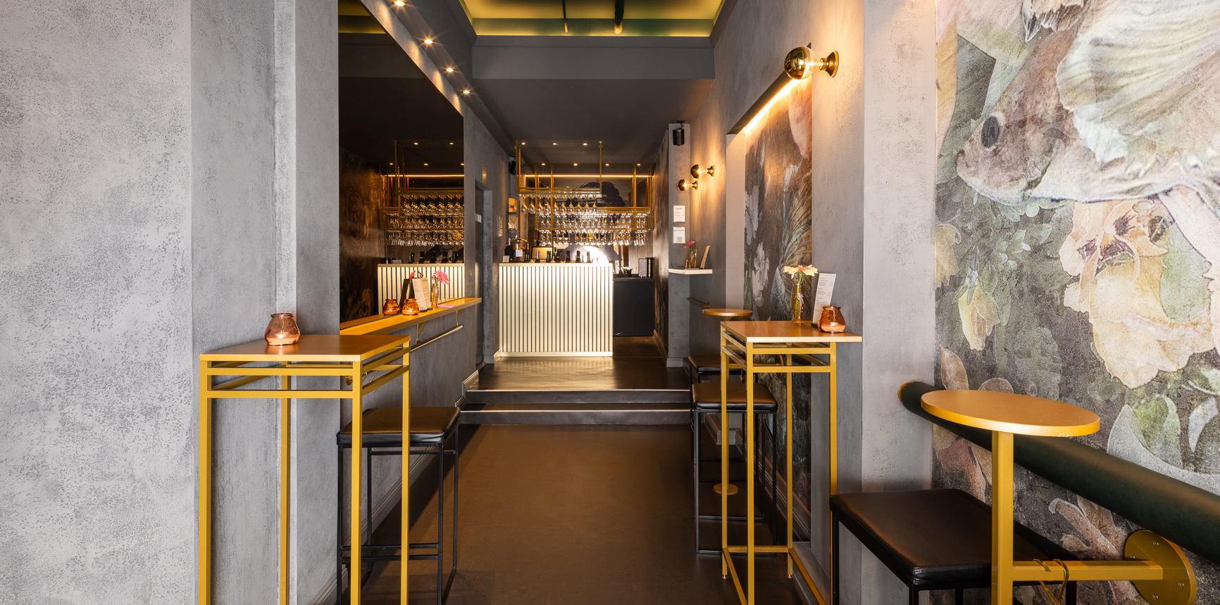 Kessler Sekt Bar: Moderne Bar mit exklusivem Ambiente für Premium Sekt und besondere Genussmomente
